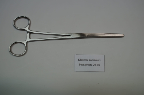 Kleszcze zaciskowe Pean proste 20 cm (1).JPG