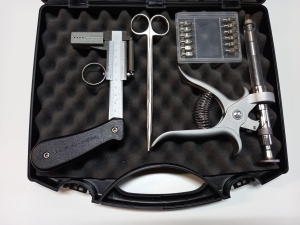 Zestaw do tuberkulinizacji z suwmiarką analogową